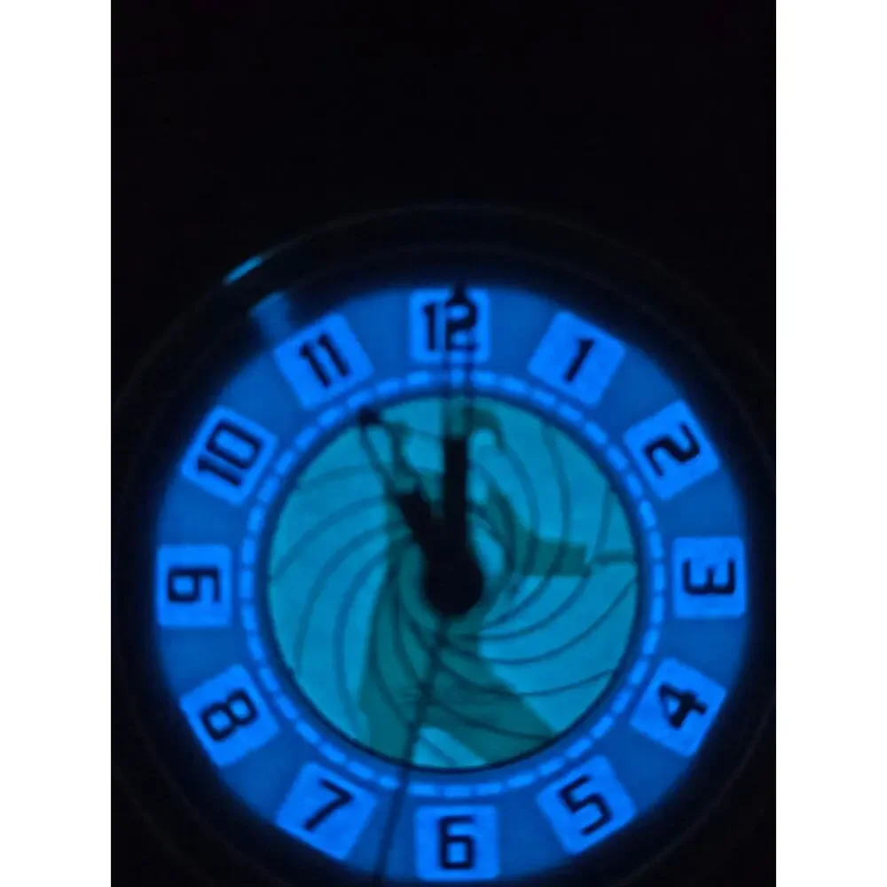 2002 Swatch James Bond007 The Living Daylights GK914 Vintage